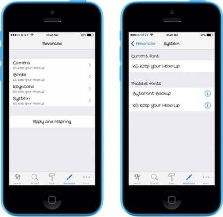آموزش تغییر فونت iOS 7 در آیفون، آیپاد، آیپد