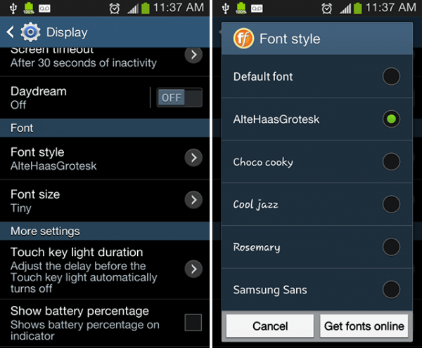 android-font-system-settings
