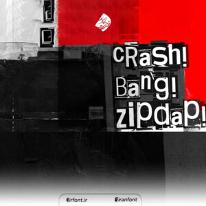 فونت انگلیسی crash_bang_zipdap