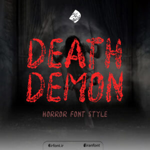 فونت انگلیسی Death Demon