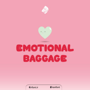 فونت انگلیسی Emotional Baggage