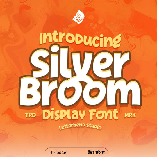 فونت انگلیسی فانتزی انیمیشنی Silver Broom