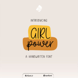 فونت انگلیسی Girl Power 2
