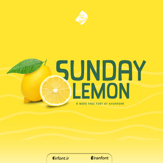 فونت انگلیسی Sunday Lemon