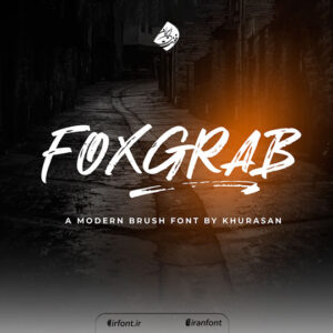 فونت انگلیسی Foxgrab