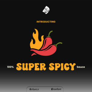 فونت انگلیسی Super Spicy